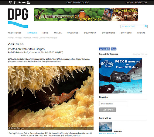 Dive Photo Guide - Photo Lab Column